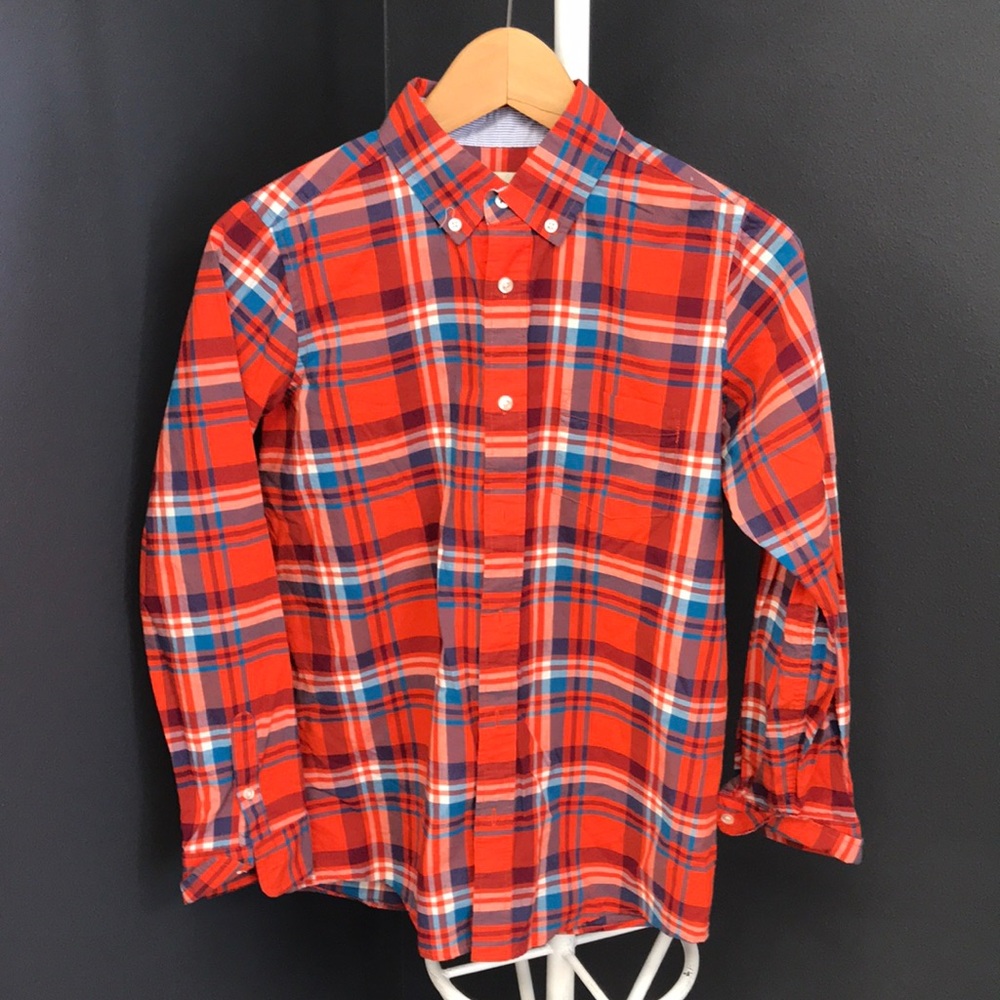 Boys L 14-16 Button Down Oxford